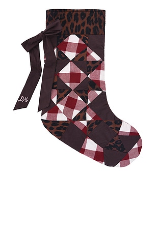 Xmas Stocking Damson Madder