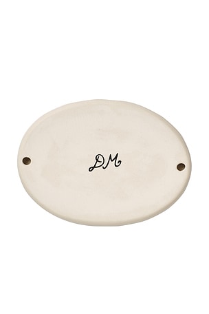 Damson Madder Chubby Serving Platter in Cream