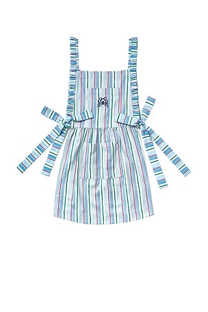 Mandy Apron Damson Madder