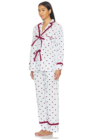 Damson Madder Antonella Pajama Set in Baby Blue