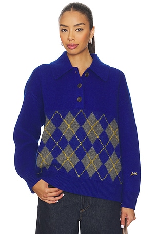 Saskia Rugby Jumper Damson Madder