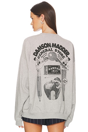 Dm General Store Sweatshirt Damson Madder