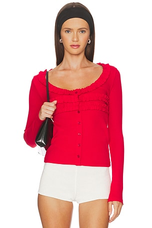 Varsha Cardigan Damson Madder