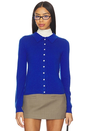 Voula Cardigan Damson Madder