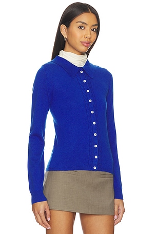 Damson Madder Voula Cardigan in Blue