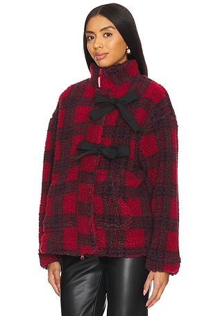 Damson Madder Ingrid Borg Jacket in Red