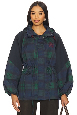 Liu Raincoat Damson Madder