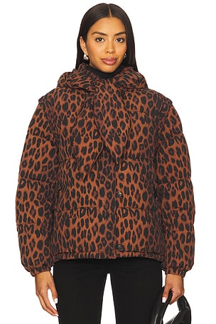 Pearl Puffer Jacket Damson Madder