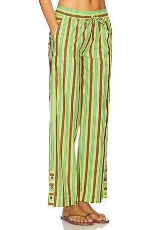 Damson Madder Ritik Trousers in Green