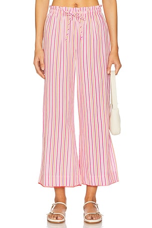 Cosima Relaxed Trouser Damson Madder
