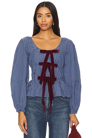 BLUSA DAKOTA Damson Madder