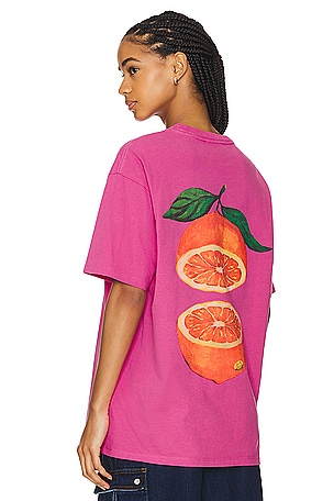 Grapefruit Tee Damson Madder