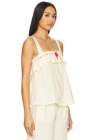 Damson Madder Tula Smock Cami in Lemon