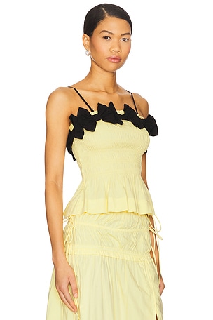 Damson Madder Bea Cami in Yellow