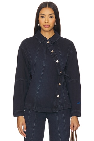 Finella Denim Shirt Damson Madder