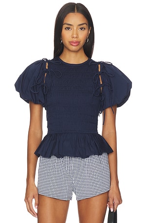 Becca Blouse Damson Madder