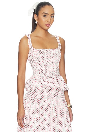 Damson Madder Raphi Cami Top in White