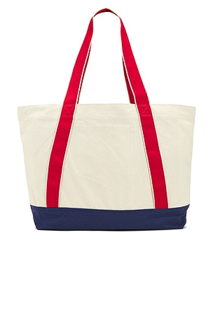 Damson Madder Canvas Tote Bag in Cream