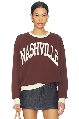 x REVOLVE Nashville Colorblock Oversized Sweatshirt DAYDREAMER