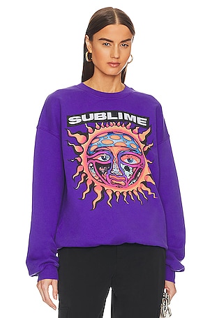 Purple sublime sweatshirt sale