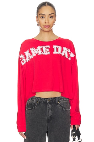 Game Day Meet & Greet Long Sleeve Top DAYDREAMER