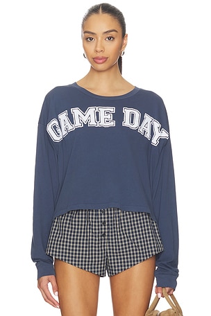 Game Day Meet & Greet Long Sleeve Top DAYDREAMER
