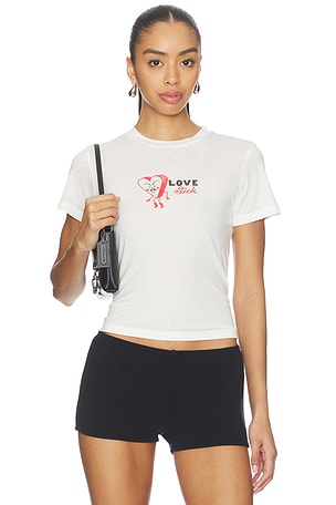 LIVE SICK HEART BURNOUT 빈티지 티 DAYDREAMER