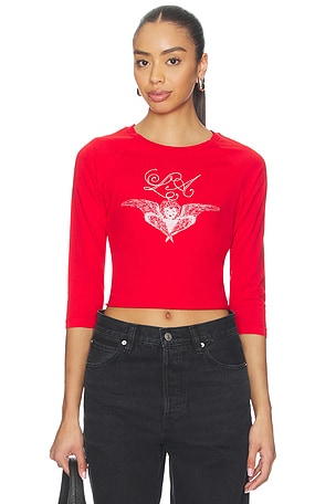 DAYDREAMING 래글런 티셔츠 DAYDREAMER