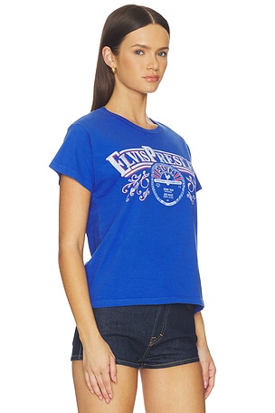 DAYDREAMER Sun Records X Elvis Flourish Banner Solo Tee in Royal