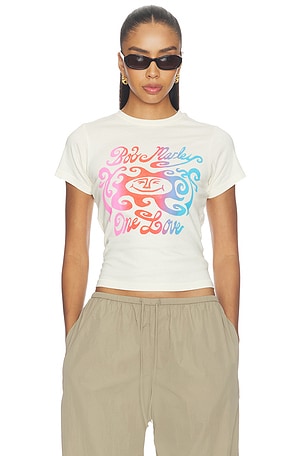 Bob Marley One Love Gradient Vintage Tee DAYDREAMER