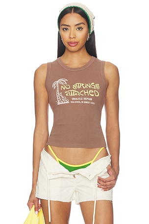 No Strings Attached Shrunken Tank Top DAYDREAMER