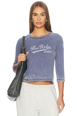 Pine Ridge Cubs Burnout Raglan Tee DAYDREAMER