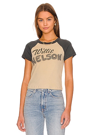 Willie Nelson Rhinestone Shrunken tee DAYDREAMER