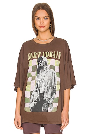 Kurt Cobain Checker Tee DAYDREAMER