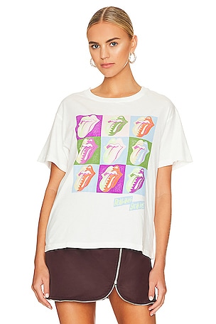 Rolling Stones 9 Licks Boyfriend Tee DAYDREAMER