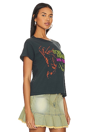 DAYDREAMER Bob Marley Soul Rebel Reverse Gf Tee in Black