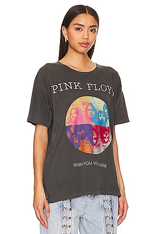 DAYDREAMER Pink Floyd Wish You Were Here Tee in Black