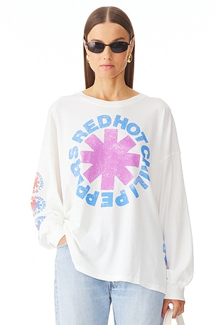 Red Hot Chili Peppers Asterisk Collage Long SleeveDAYDREAMER$106