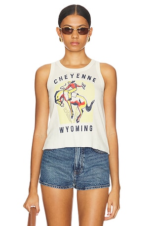 Cheyenne Wyoming Racer Tank DAYDREAMER