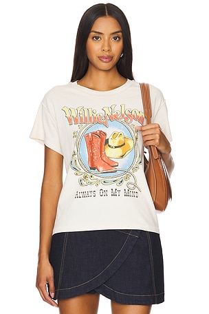 T-SHIRT WILLIE NELSON PAISLEY REVERSE GF DAYDREAMER