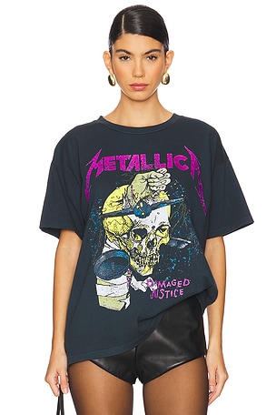 Metallica Damaged Justice Merch Tee DAYDREAMER