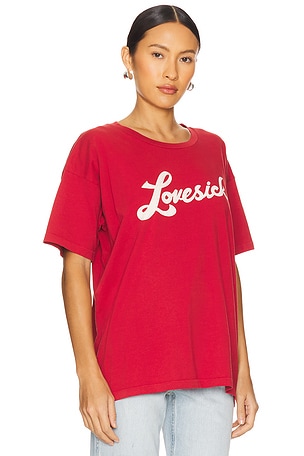 DAYDREAMER Lovesick Merch Tee in Red