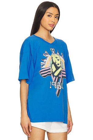 DAYDREAMER Van Halen 1984 Oversized Jersey in Blue