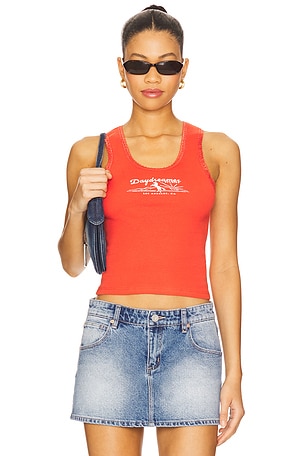 Daydreamer Studios Lace Trim Tank DAYDREAMER
