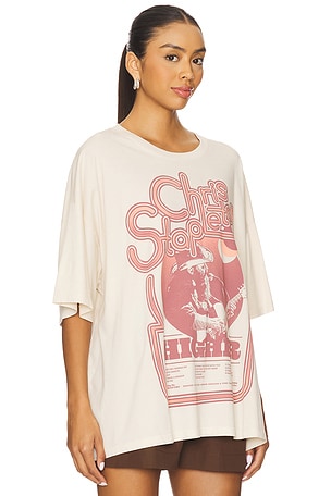DAYDREAMER Chris Stapleton Higher Tour Tee in Ivory