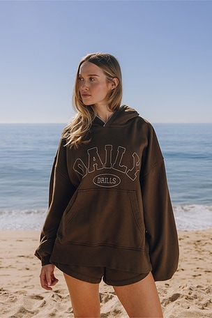 SWEAT À CAPUCHE OVERSIZED Daily Drills