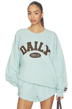 Oversize Crew in Lake Day And Coco Daily Drills