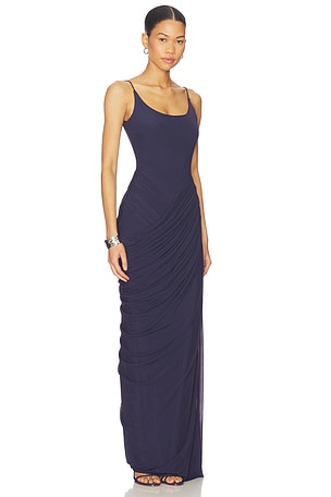 Deme by gabriella vestido devon en color azul mareno