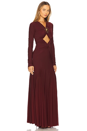 Deme by Gabriella Chantal Dress in Burgundy