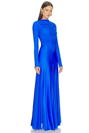 electric blue dress for wedding Dresses US Size:7-8Y WEDDING Dresses LaDivine CM378 Long Beaded Light blue a black